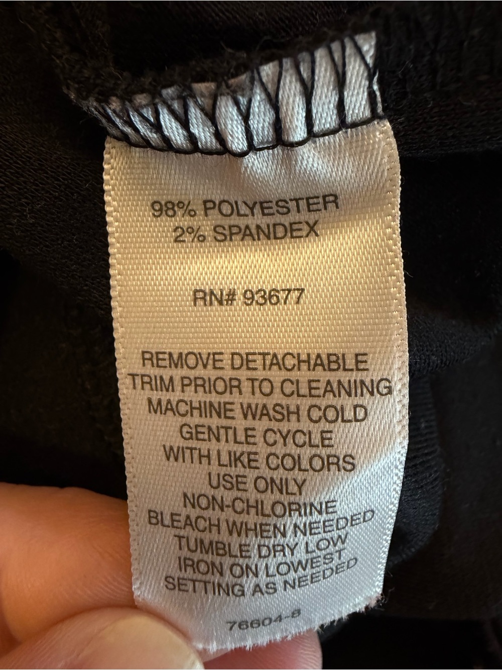 B2G1 FREE Liz Claiborne Black Wide Leg Tie Waist Dress Pants Plus Size 18 - Picture 10 of 11